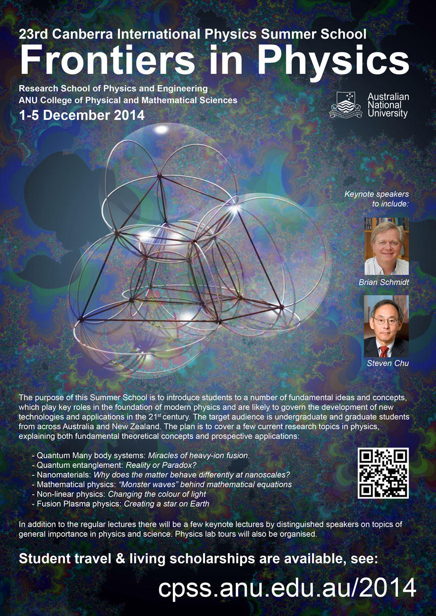 23rd Summer School Frontiers in Physics